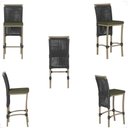 Ver imagem 5 de Mesa Bistro e 2 Banquetas Roma Fendi Corda Náutica 13 Trama Original