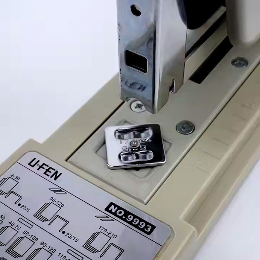 Ver imagem 4 de Kit Grampeador Longo 200 Folhas e 2000 Grampo 23/6 23/24mm