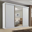 Ver imagem 1 de Guarda-Roupa Casal com 1 Espelho 3 Portas 6 Gavetas São Paulo Leifer
