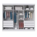 Ver imagem 2 de Guarda-Roupa Casal com 1 Espelho 3 Portas 6 Gavetas São Paulo Leifer