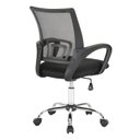 Ver imagem 6 de Cadeira Manchester Light Braços Fixos para Escritório Cor:preto