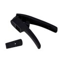 Ver imagem 2 de Espremedor e Fatiador de Alho Preto/alumínio