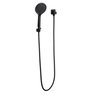 Ducha de Mão Abs Preto C/ Mangueira e Registro 1/4 de Volta - 2