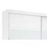 Guarda-Roupa Joinville com Espelho Branco - Mirarack - 2