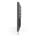 Ver imagem 4 de Cabeceira Atlas 160 para Cama Queen N-023 Veludo Cinza Claro Aradecor