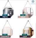 Ver mais imagens de Espelho com Alça Octavado Luxo Adnet Sala Banheiro e Quarto