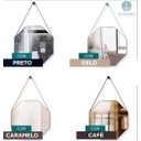 Ver mais imagens de Espelho com Alça Octavado Luxo Adnet Sala Banheiro e Quarto