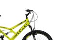 Ver imagem 4 de Bicicleta GPS 148 Dupla Suspensão e Freios V-Brake, Aro 26 Aero, 36 Raias, 21 Marchas Colli Amarelo
