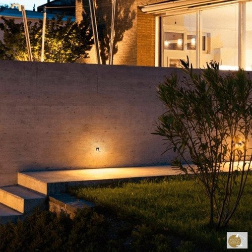 Mini Balizador Led 2w Bco Quente - Escada - Preto - Preto - 5