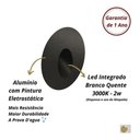 Ver imagem 3 de Mini Balizador Led 2w Bco Quente - Escada - Preto - Preto