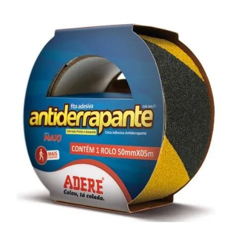 Fita Antiderrapante Zebrada Adere 50mm X 5m 50mm X 5m