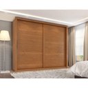Ver imagem 3 de Guarda Roupa Casal Imperador Plus 2 Portas 6 Gavetas Cinamomo Fosco - Zanzini