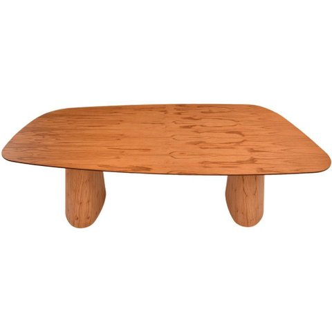 Mesa Jantar Dunas 200x108 Orgânica em Madeira Amêndoa