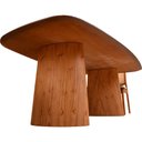 Ver imagem 6 de Mesa Jantar Dunas 200x108 Orgânica em Madeira Amêndoa