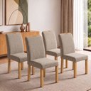 Ver imagem 1 de Conjunto 4 Cadeiras para Sala de Jantar Lyra