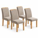 Ver imagem 2 de Conjunto 4 Cadeiras para Sala de Jantar Lyra
