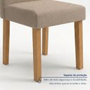 Ver imagem 4 de Conjunto 4 Cadeiras para Sala de Jantar Lyra
