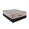 Cama Base Casal Preto Colchão Molas Ensacadas Airtech Springpocket 138x188 - Ortobom - 1