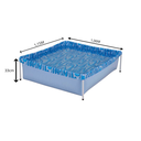 Ver imagem 2 de Piscina Infantil Desmontável Resistente Retangular 400l Mor