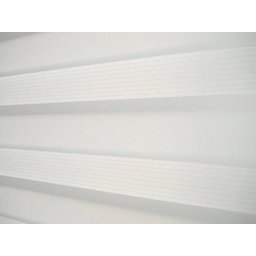 Persiana Rolo Duplo Bandô Branca 140 (L) x 160 (A) Cortina Zebra Rainbow Double Vision 1,40 x 1,60 - 5