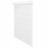 Persiana Rolo Duplo Bandô Branca 140 (L) x 160 (A) Cortina Zebra Rainbow Double Vision 1,40 x 1,60 - 7