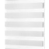 Persiana Rolo Duplo Bandô Branca 140 (L) x 160 (A) Cortina Zebra Rainbow Double Vision 1,40 x 1,60 - 10