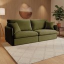 Ver imagem 3 de Sofá 3 Lugares Retrátil Reclinável 194cm Lorenzo Bouclê K01 - D'rossi