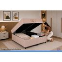 Ver imagem 3 de Cama Box Baú Crc Queen +Colchão D33 Milão Orthoflex 158x198