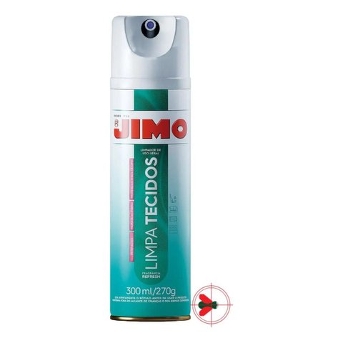 Aerossol Limpa Tecidos Jimo Automotivo e Doméstico 300ml