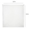Nouvel Persiana Evolux Rolo Blackout 120X160 Branca - 5