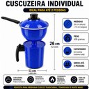 Ver imagem 6 de Cuscuzeira Individual Pequena com Cabo Panela:Azul