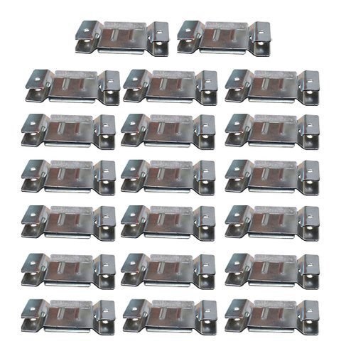 20 Pares de Conector de Encaixe para Móveis Sofá Cabeceira Painel Zincado Gran Belo Sofá Modulado, C