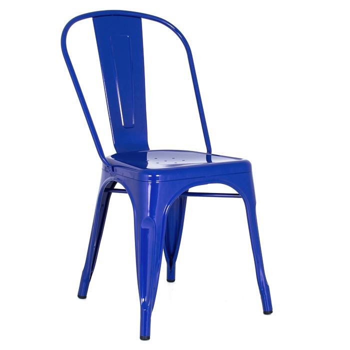Cadeira Iron Tolix - Azul Escuro