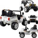 Ver imagem 2 de Carro Eletrico Jipe Infantil Peg Perego Ranger 538 Off Road 12v Modelo:branco