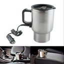 Ver imagem 1 de Caneca Elétrica 12V Inox Térmica para Carro Caminhão Garrafa Aquecedor Automotivo