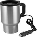 Ver imagem 2 de Caneca Elétrica 12V Inox Térmica para Carro Caminhão Garrafa Aquecedor Automotivo