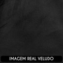 Ver imagem 7 de Sofá 3 Lugares Living 180cm e 1 Poltrona Giratória Garbin K04 Veludo Preto - Mpozenato