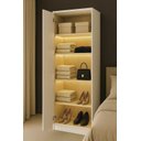 Ver imagem 6 de Sapateira com Espelho 2 Portas Branca 30 Pares