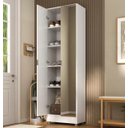 Ver imagem 4 de Sapateira com Espelho 2 Portas Branca 30 Pares