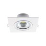 Luminária Spot Luz Led Quadrada Luz Fria Iluminação 3w - 5
