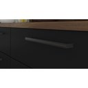 Ver imagem 5 de Paneleiro Exclusive em Aço Itatiaia 2 Portas com Espaço para Forno:grafite/preto