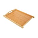 Ver imagem 1 de Bandeja de Servir em Bambu com Alças 52x34cm Frg5114
