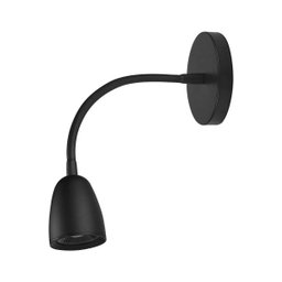 Arandela Articulavel LED 4W Preta 6500K Leitura Ali90 - 1