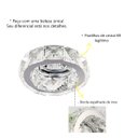 Ver imagem 2 de Spot Cristal Embutir Redondo 10cm Sala Quarto Banheiro Ac972