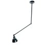 Pendente Haste Regulavel Preto Articulado 15x130cm Ali80 - 1