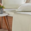 Ver imagem 3 de Jogo de Cama Queen 4 Pçs Ricamo 300 Fios 100% Algodão 160x200x40cm Salvia