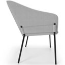 Ver imagem 6 de Kit 2 Cadeiras para Sala de Jantar Estar Living Olívia L02 Bouclê Cinza - Lyam Decor