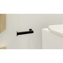 Ver imagem 5 de Kit de Acessórios Para Banheiro com 4 Peças em Aço Inox Black Matte Preto Fosco com toalheiro Duplo