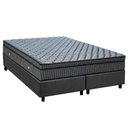 Ver imagem 1 de Colchão King Molas Masterpocket Ensacadas Super Orthotel Luxo + Base Crc Suede Gray (186x198) -