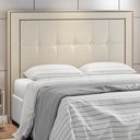 Ver imagem 2 de Cabeceira Cama Box Casal Queen 160cm Paolla P02 Facto Pérola - Mpozenato
